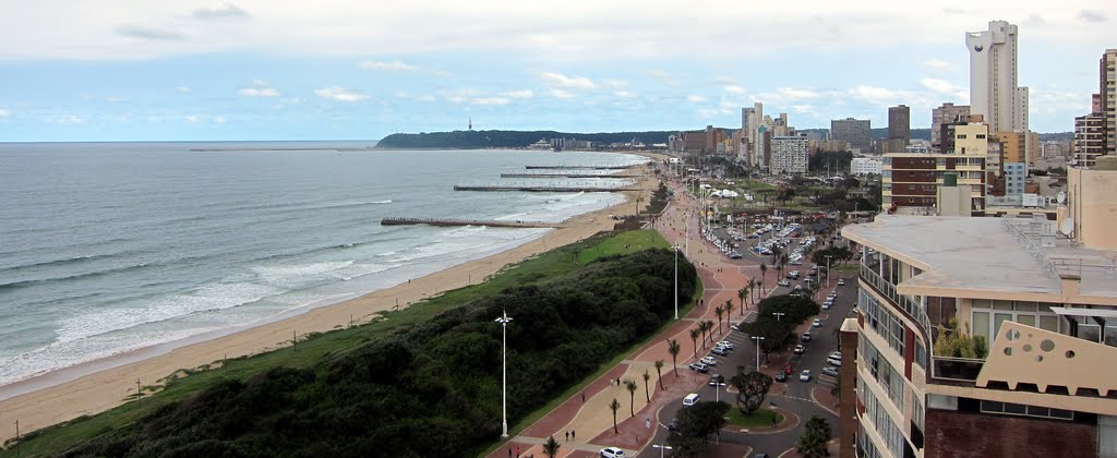 View of Durban Beachfront by Maria Wagener