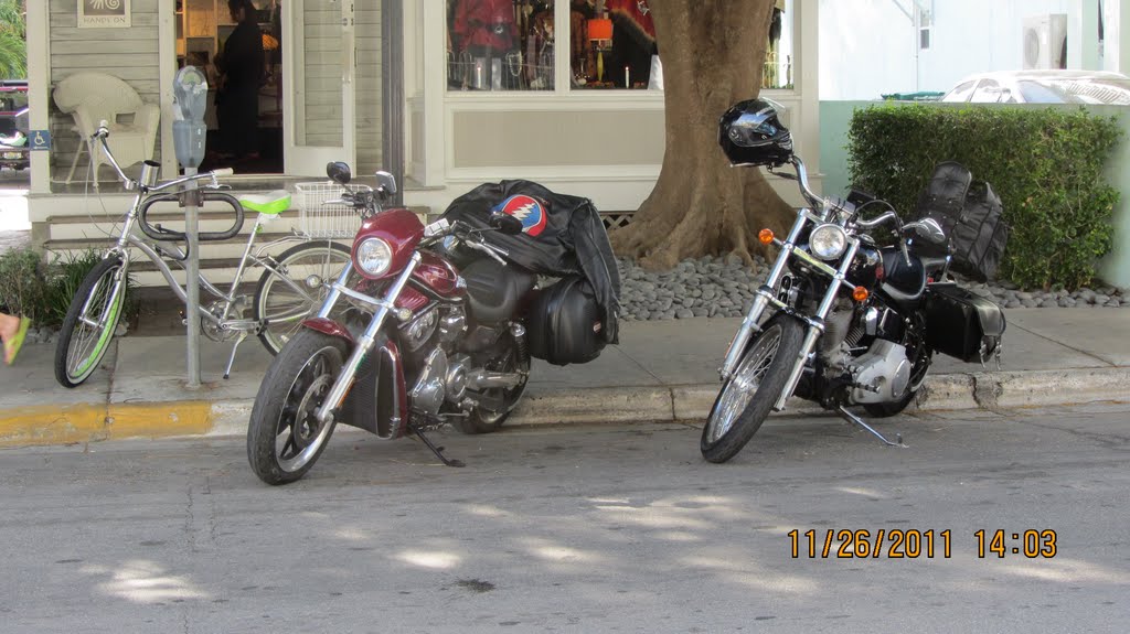 Parked on Duval st. by Rich Mantz