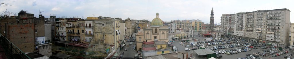 Piazza Mercato Panoramica 2 by Eduardo Bassolino