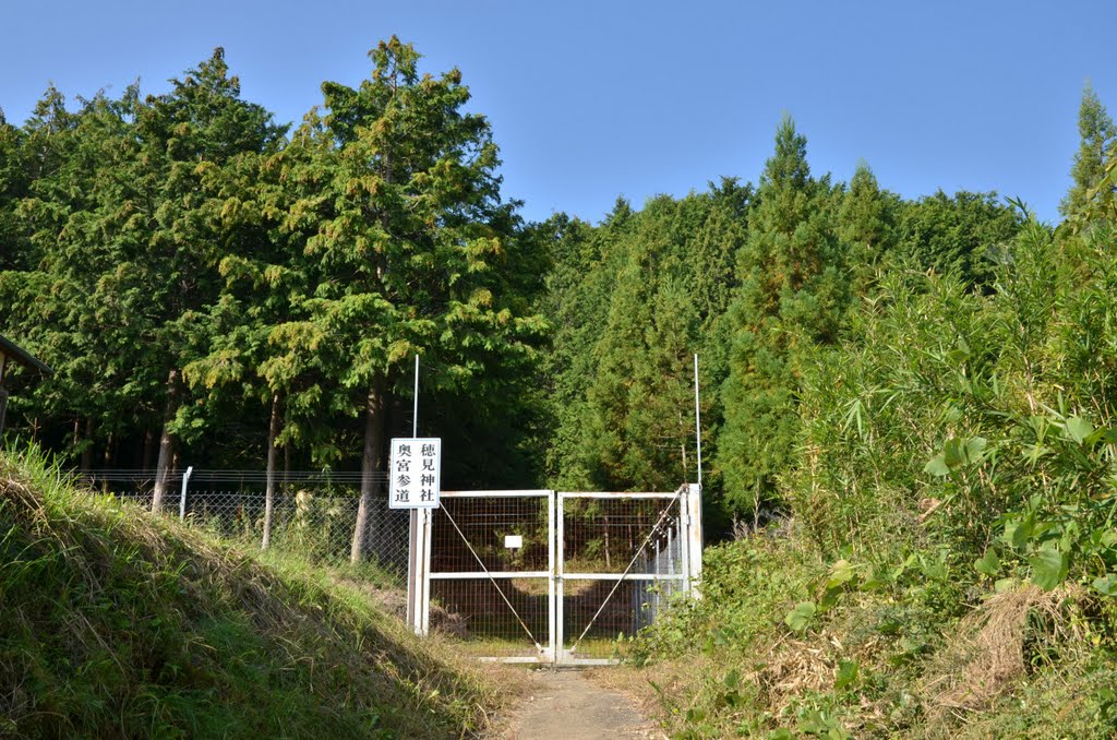 Homi-Jinja, Okumiya 穂見神社 奥宮 (2011.10.10) by k.takita