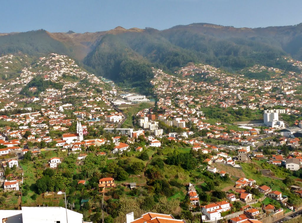 General View of the Santo Antonio District (Funchal-Madeira) by gabachat