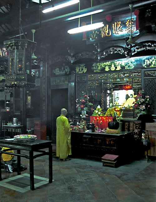 Buddhist Monastery Malacca by Henk van Es