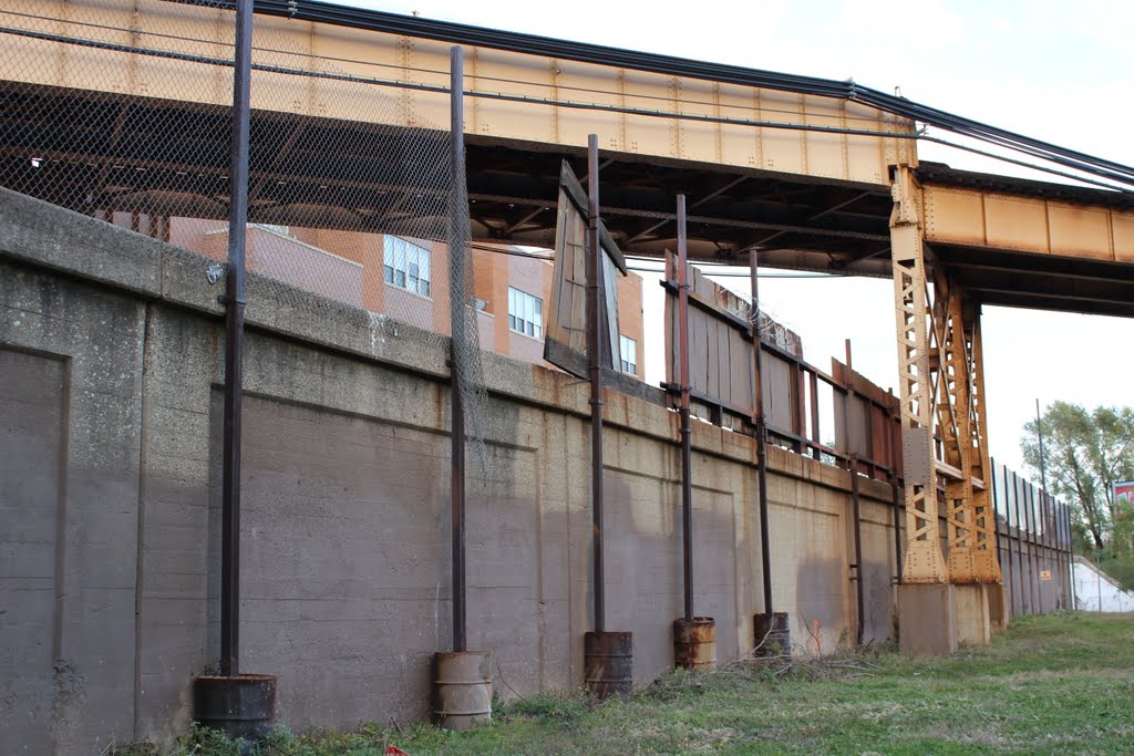 Where the "L" crosses over the Bloomingdale Trail by epodewell