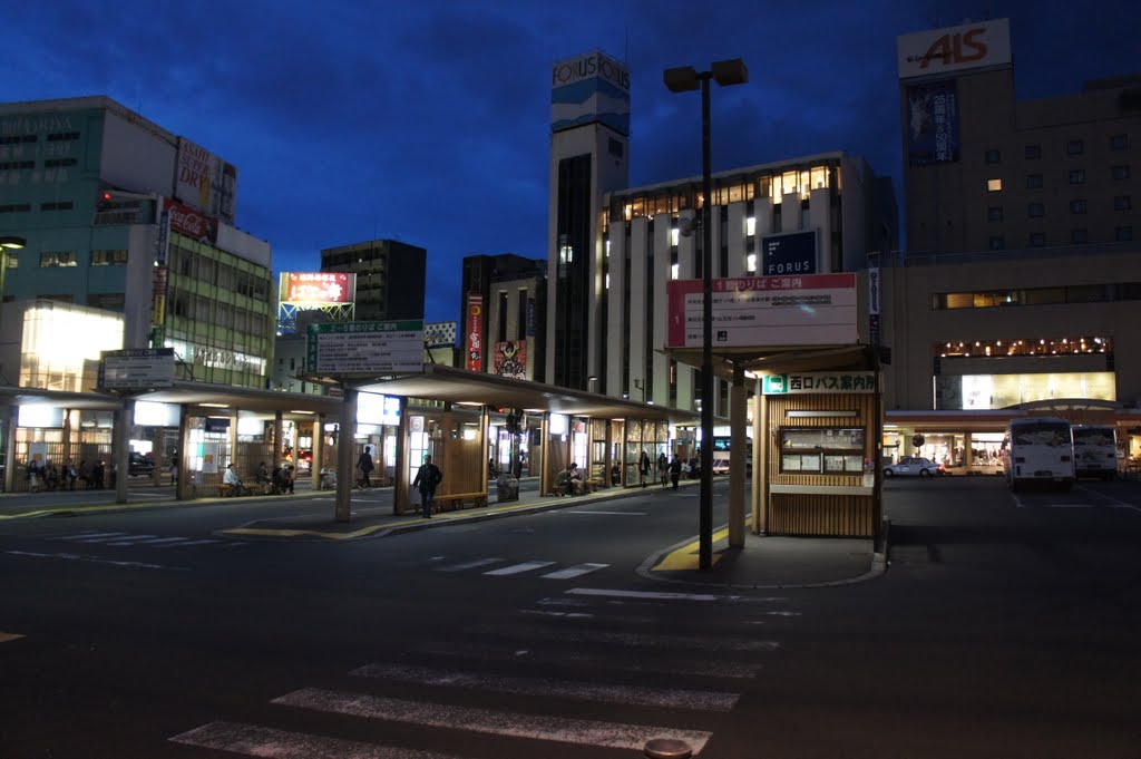 秋田駅前 by Fumi