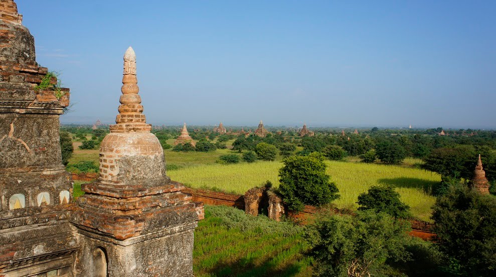 View from Tayok Pye Temple, Bagan by Paul HART