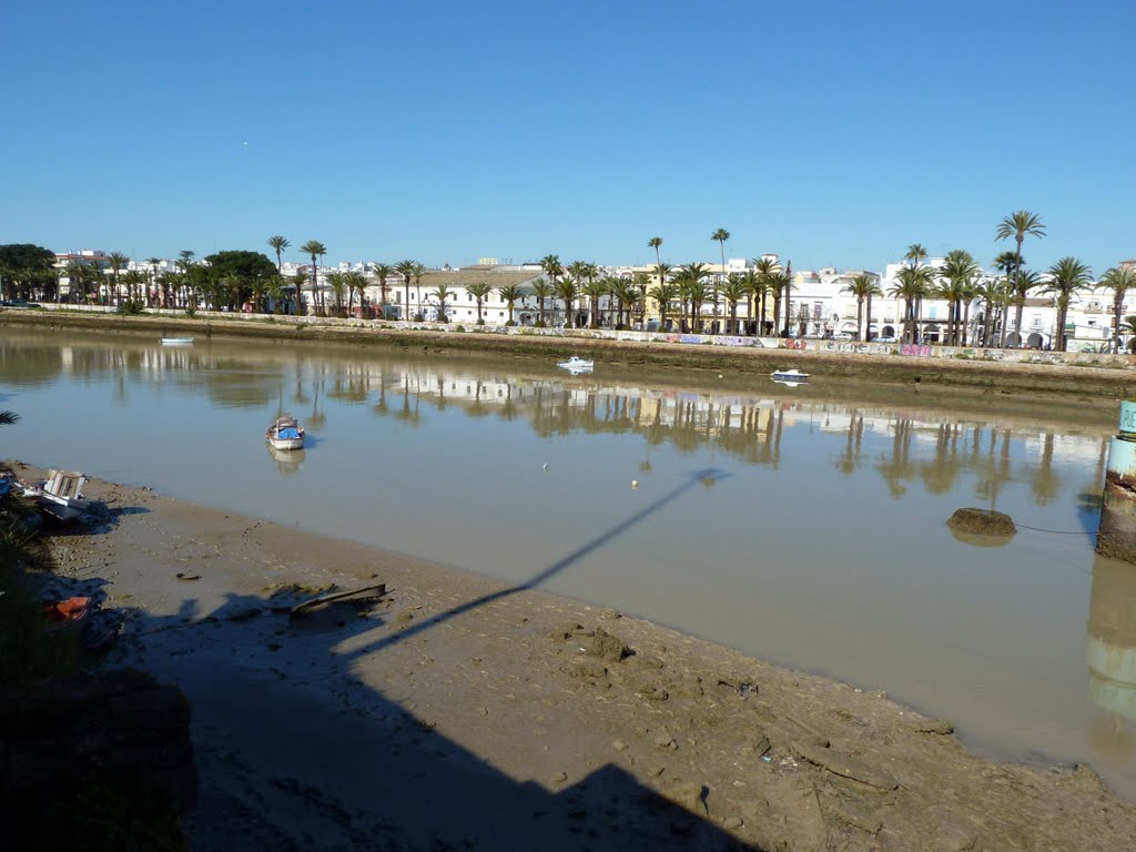 Río Guadalete, bajamar 19-03-11, El Puerto de Sta. Mª. by En la Bahía de Cádiz