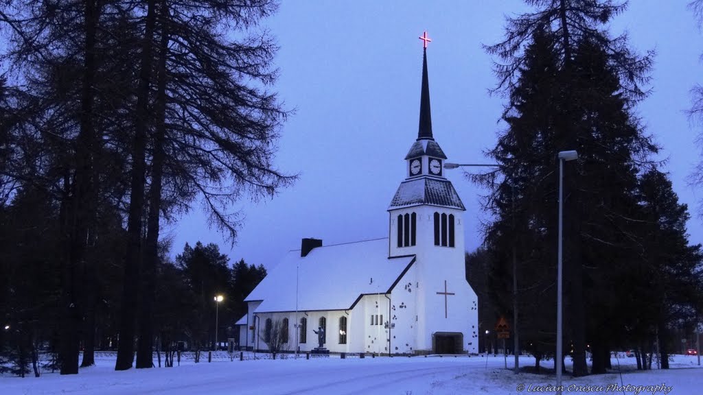 Kuusamo, Koillismaa, Finland - The Evangelical Lutheran Church by Lucian Oniscu