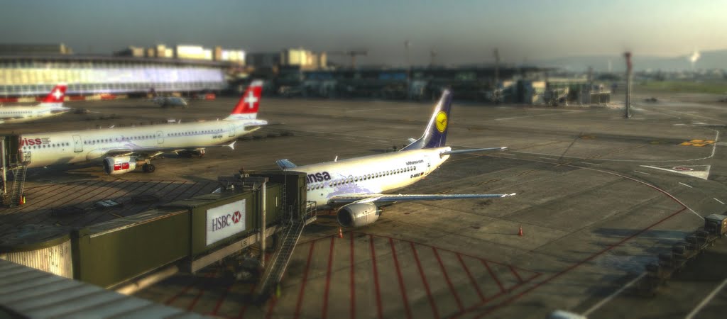 Zrh 22.10.2011 tiltshift hdr by bruno lauper