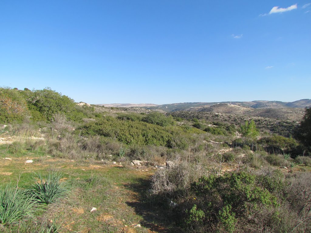 Judean mountains, observation battle hill by ‫יוסף אבן כסף‬‎