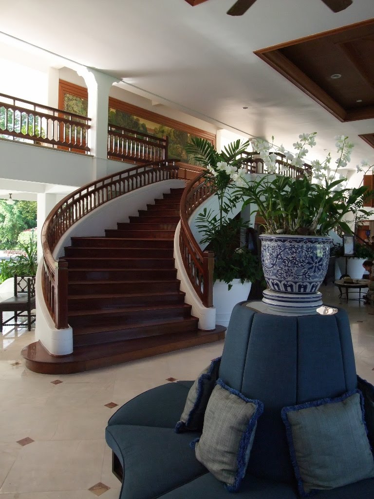 Reception Stairs, Sofitel Hotel by thamesview