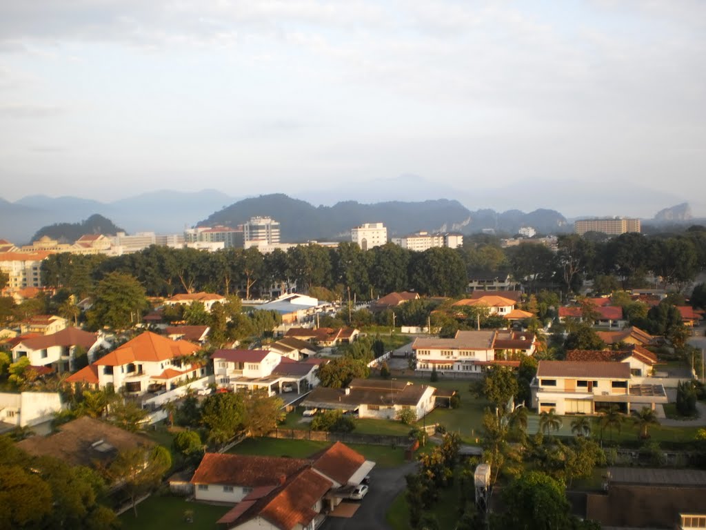 Ipoh from Pashu flat. by PM Velankar