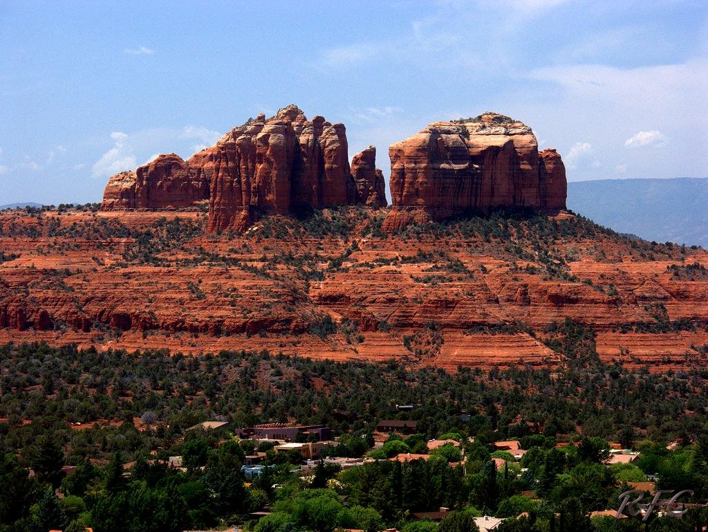 Cathedral Rocks by Richard Cram