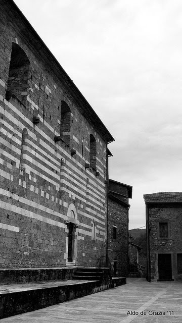 Garfagnana - Vagli - Chiesa di San Regolo, Particolare by Aldo de Grazia