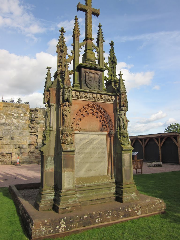 Rosslyn Chapel - Stone Cross by MalteLauridsBrigge