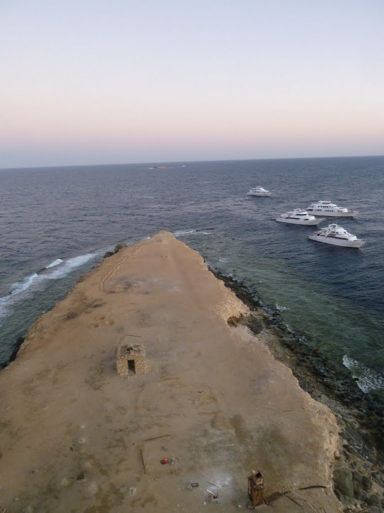 View from the lighthouse at Big Brother by Paul Koerber