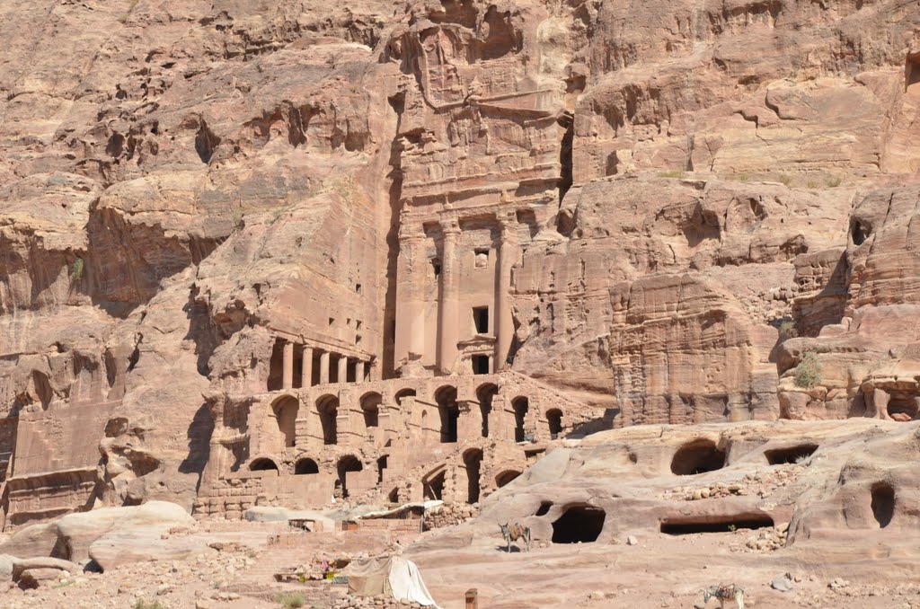 Petra, Jordan. "The Tombs of Kings". by Jakob Kuhn