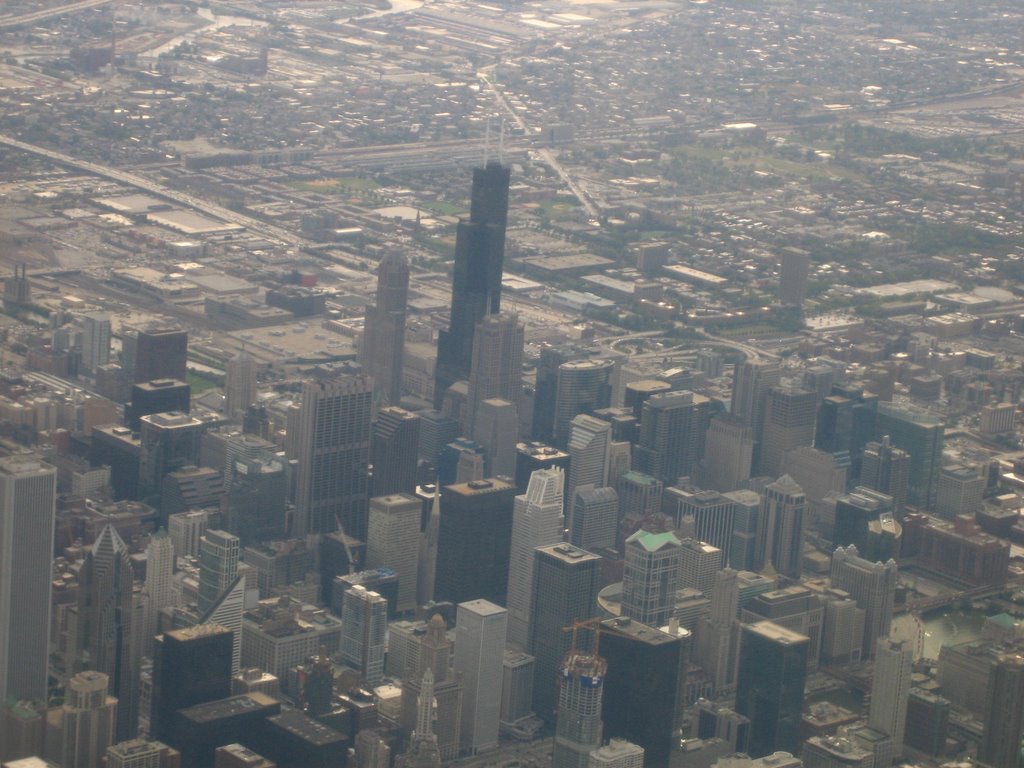 Skyline from the air by Mycroft Holmes