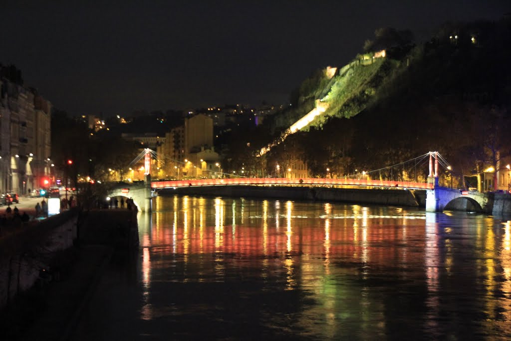 Lyon by night by Ludo M