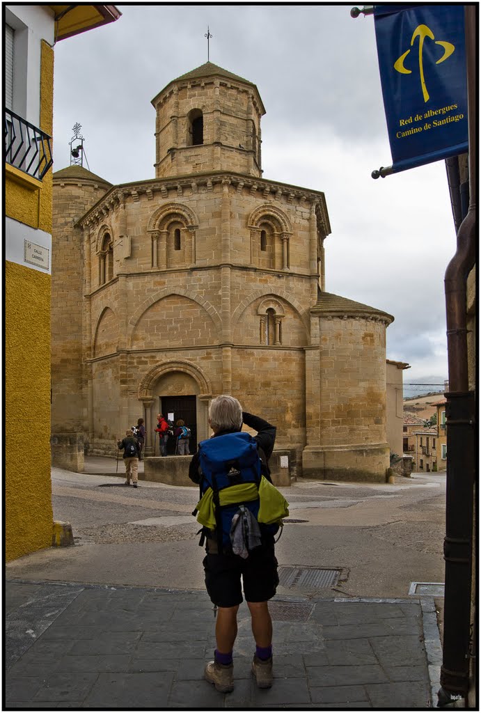 Camino de Santiago, Iglesia del Santo Sepulcro, Siglo XII, Torres del Rio by lugarlu