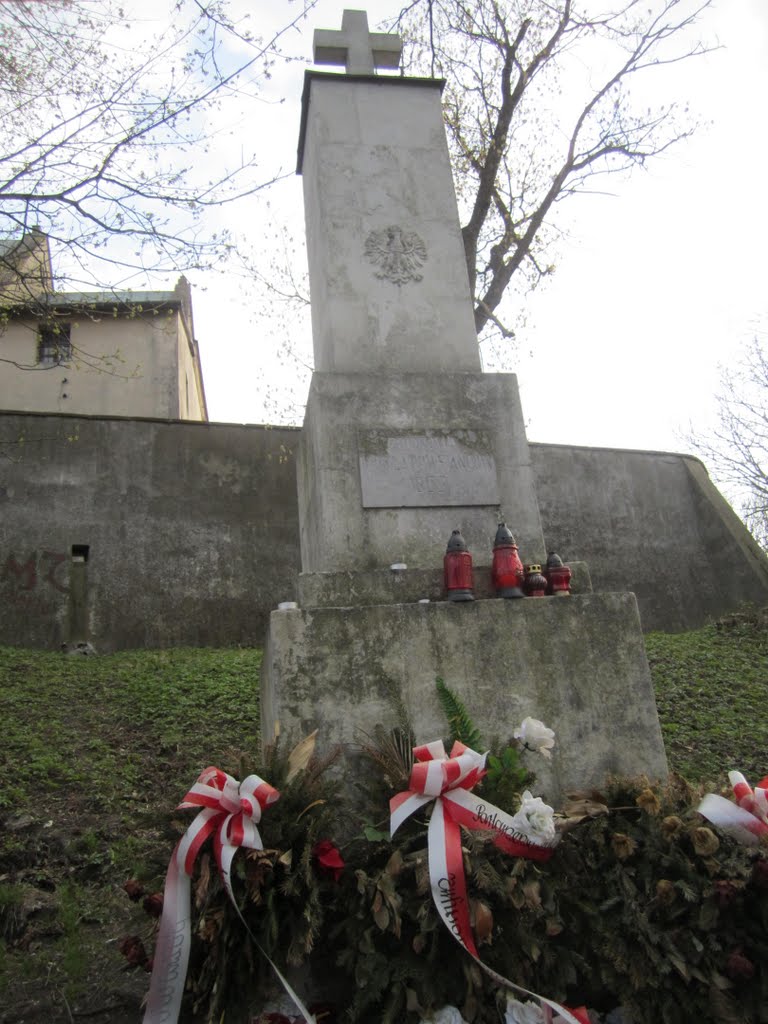 Pomnik Powstanie Styczniowy 1863 / Memorial to January Uprising on Karczowka hill by Janek W