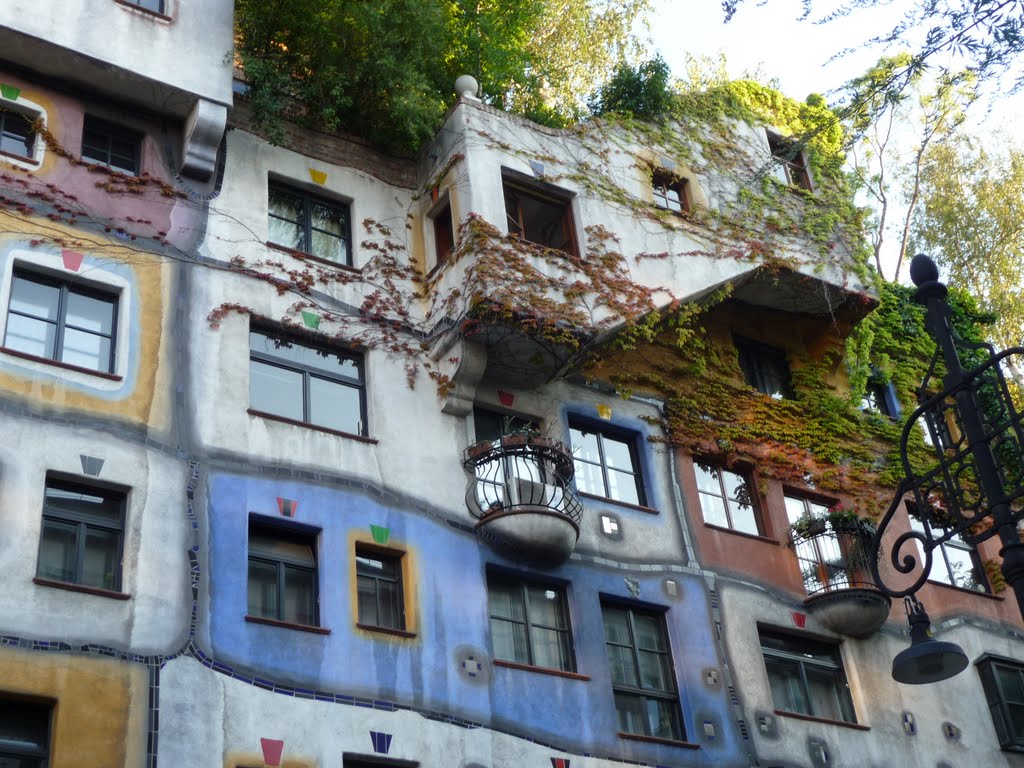 Hundertwasserhaus Wien by bienenritter