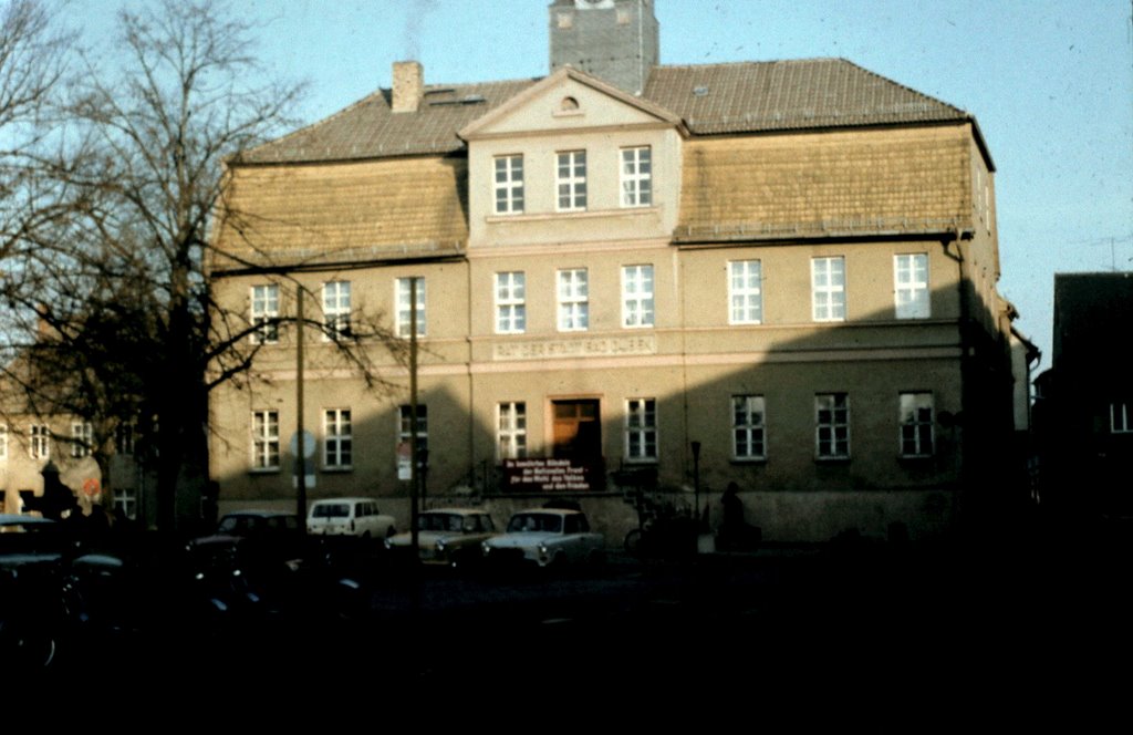 Rathaus von Bad Düben (Herbst 1987) by MarioHofmann