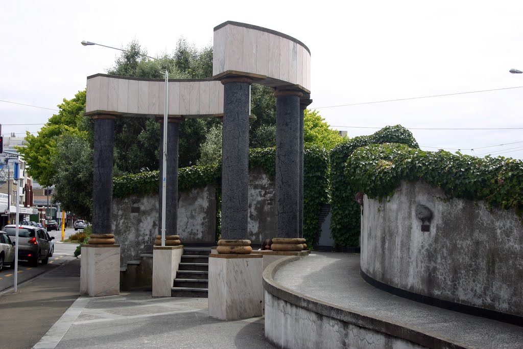 Greek-New Zealand Memorial, Kent Tce., Wellington by petertrask