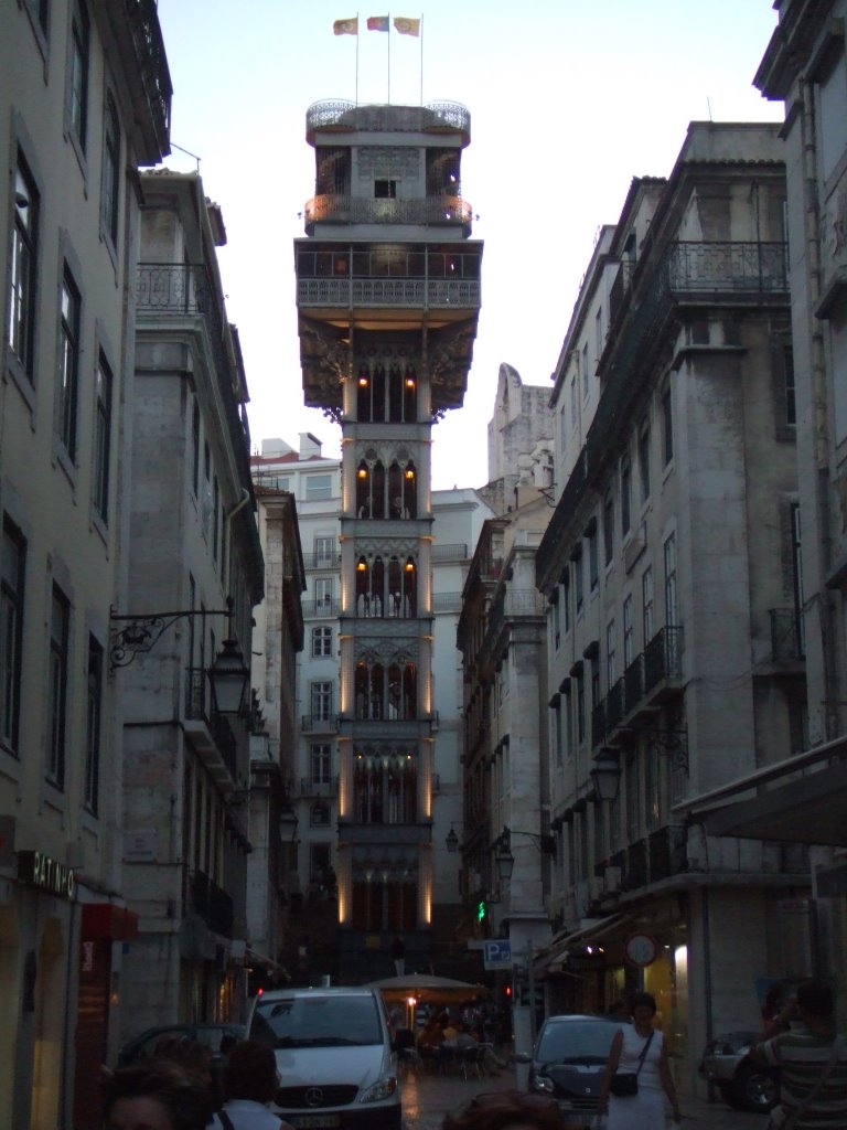 Elevador de Santa Justa Lisboa by Pedro José Collado