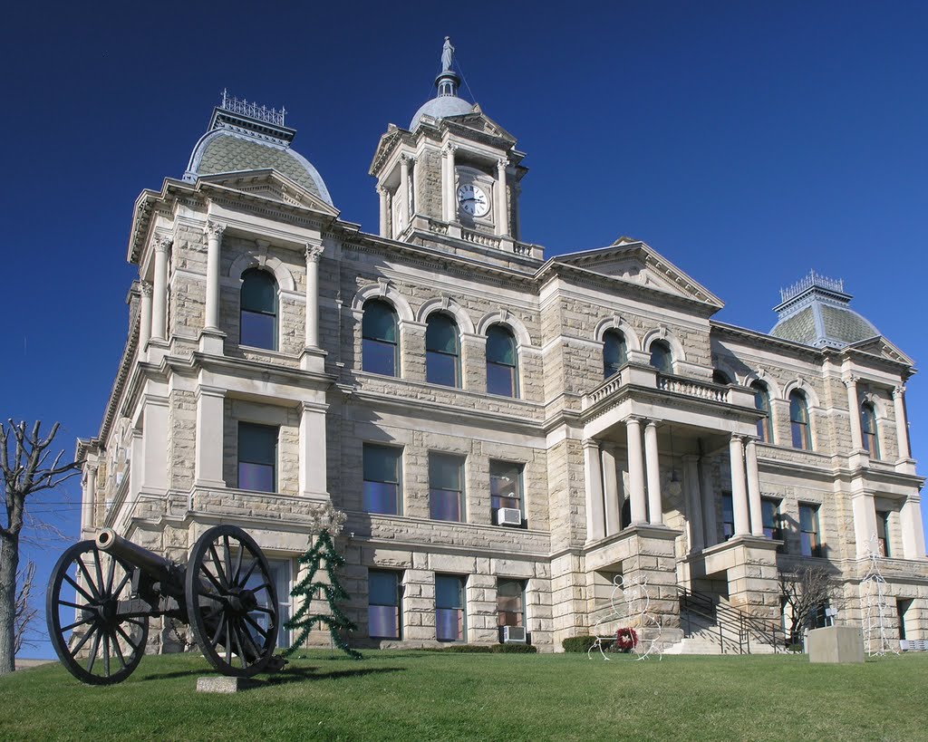 Harrison County Courthouse - Cadiz, Ohio by Mike Bechtol