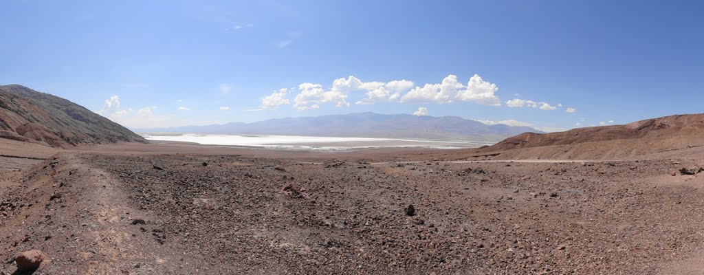 Badwater Basin from Natural Bridge Trailhead by McSky