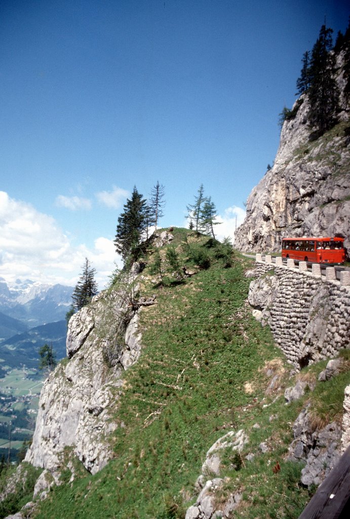 Road to the Kehlstein Haus, Berchtesgaden by Fred Henstridge