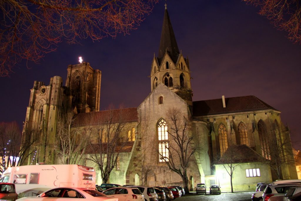 Eglise de Rouffach by Samuel Wernain