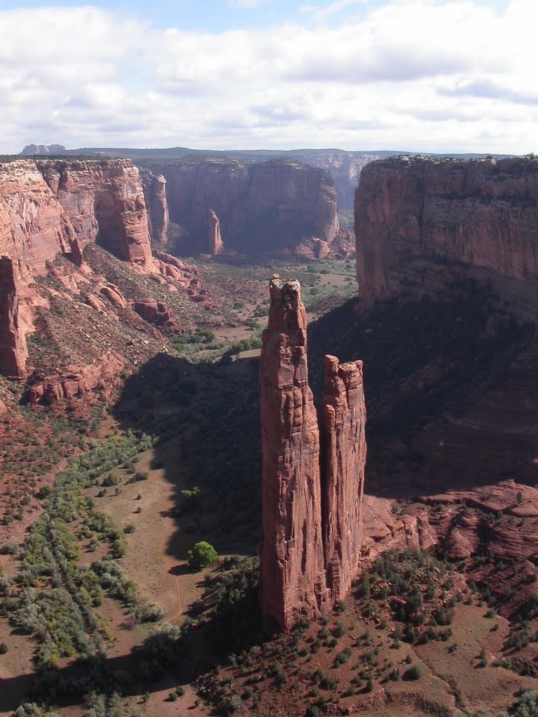 Spider Rock, Canyon de Chelly by aoiaio