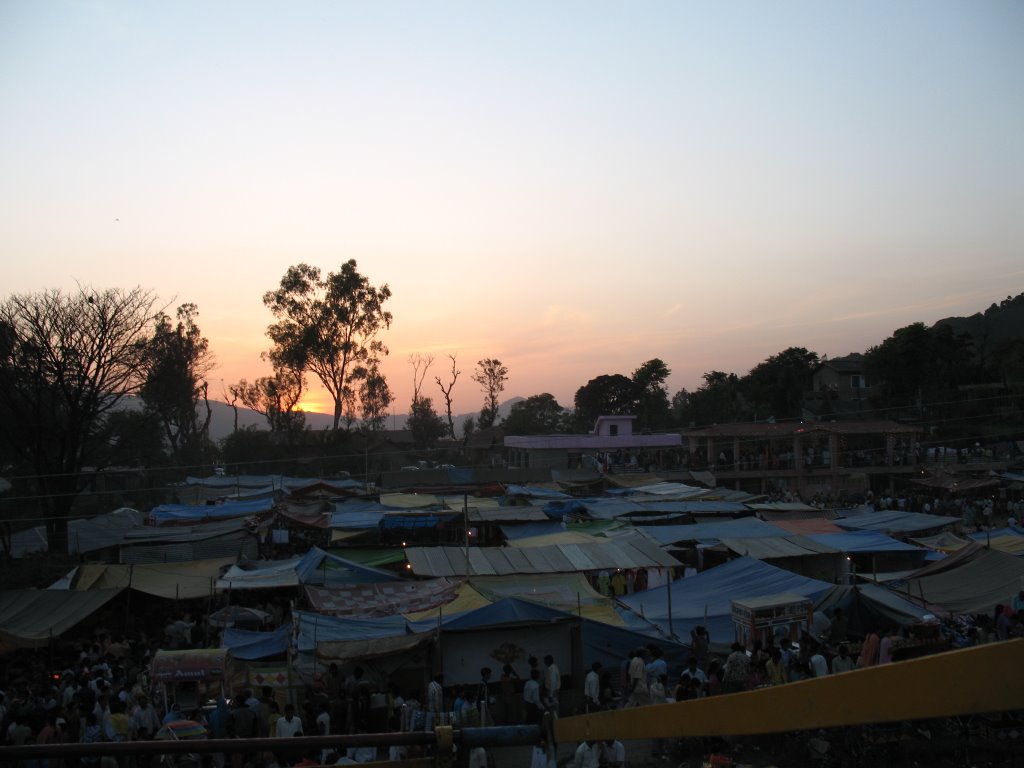 Sunset over Joginder Nagar by Sanjay Sharma