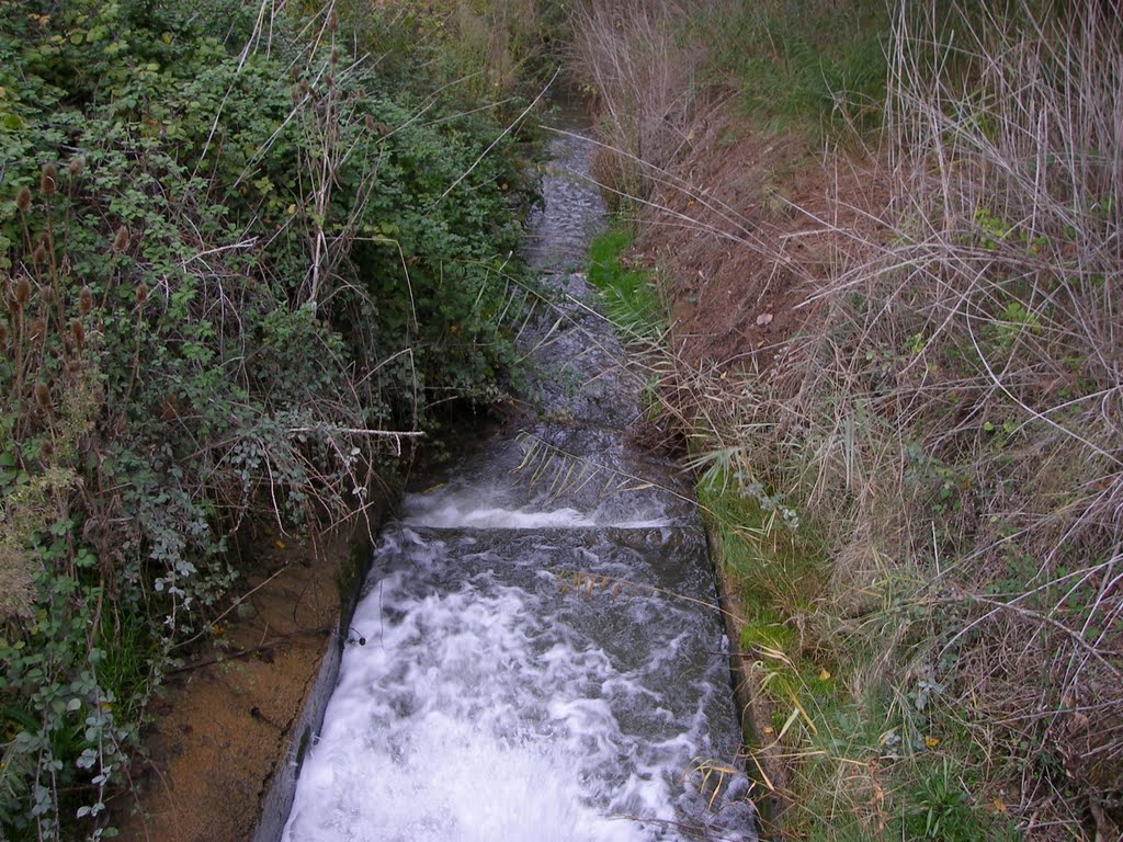 Canal de salida de agua para riego by José Ramón Francia Silva