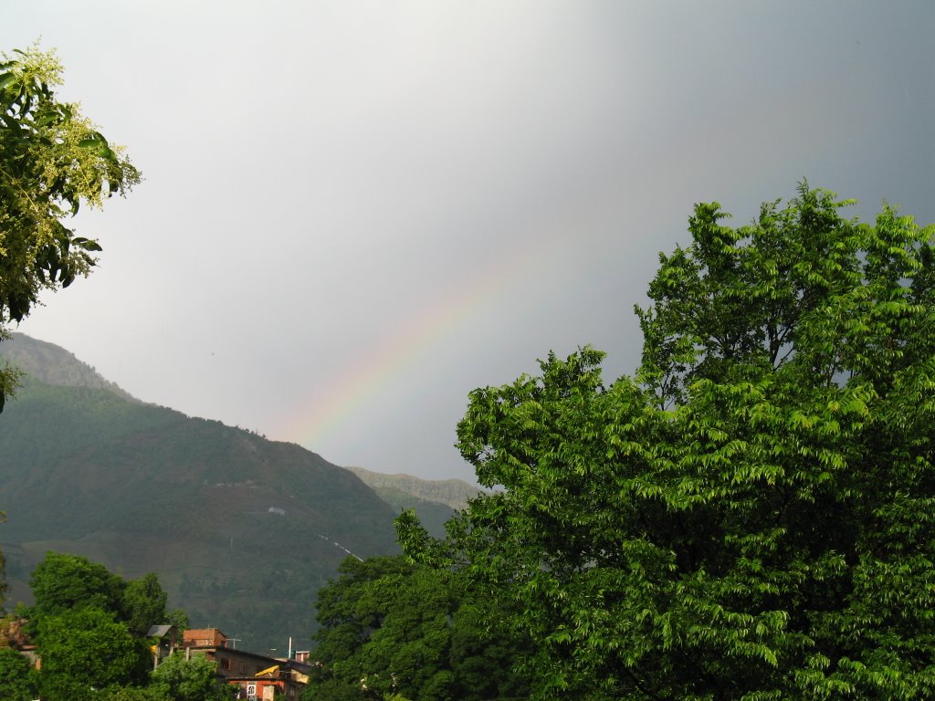 Rainbow over Garoru by Sanjay Sharma