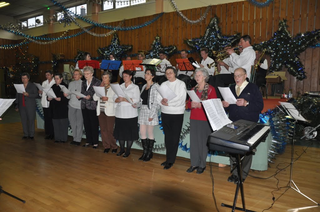 La Chorale de Ste Croix aux Mines lors des voeux N° 3 by Beck Jean-Paul