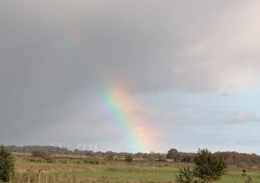 Regenbogen über Hesel by pipelinechecker