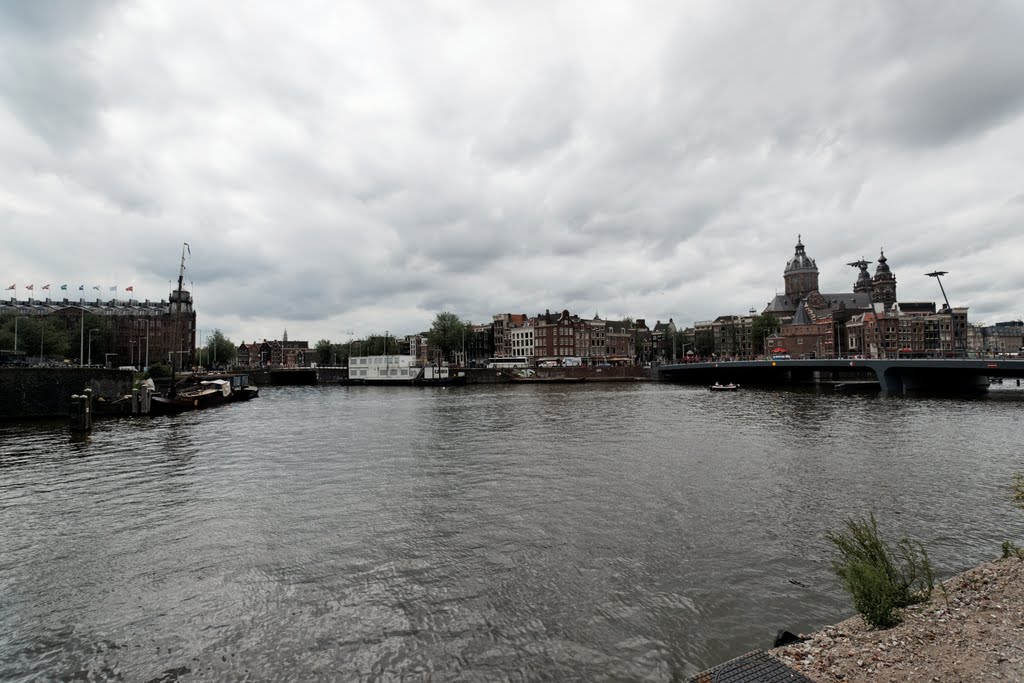 Amsterdam - Oosterdokskade / Oosterdokseiland - View WSW by txllxt TxllxT