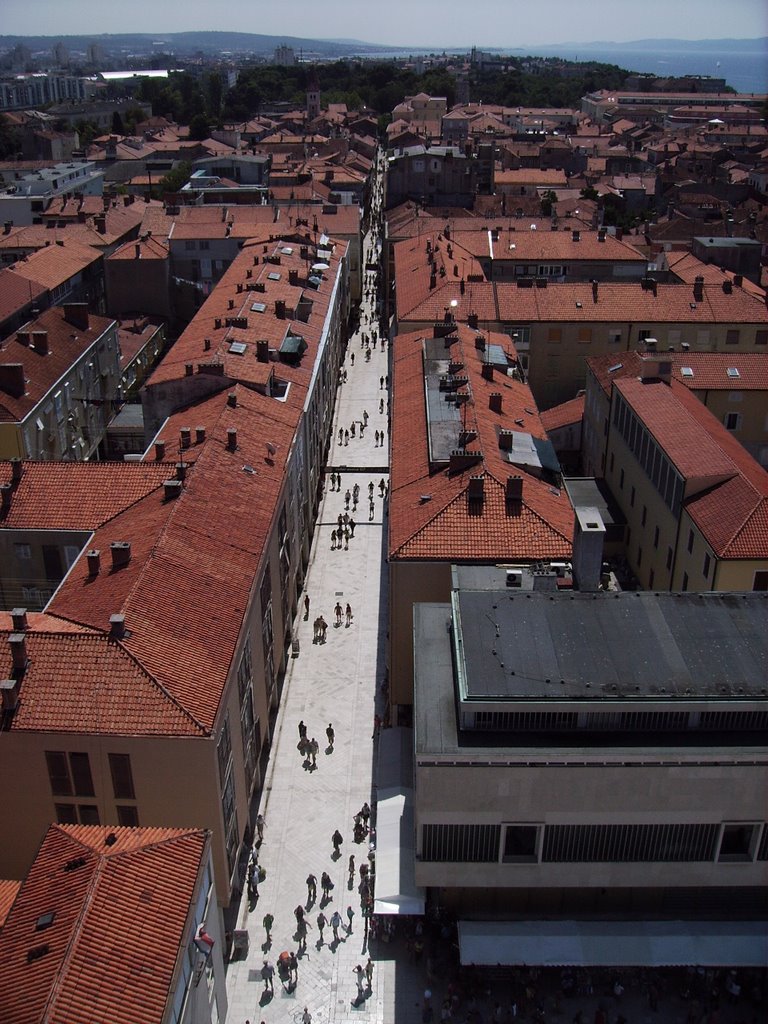 Streets of Zadar by Koevoet