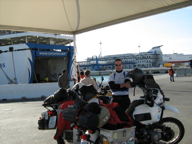 Ferry Checkpoint- Port Genua Italy by Stefan Prinz