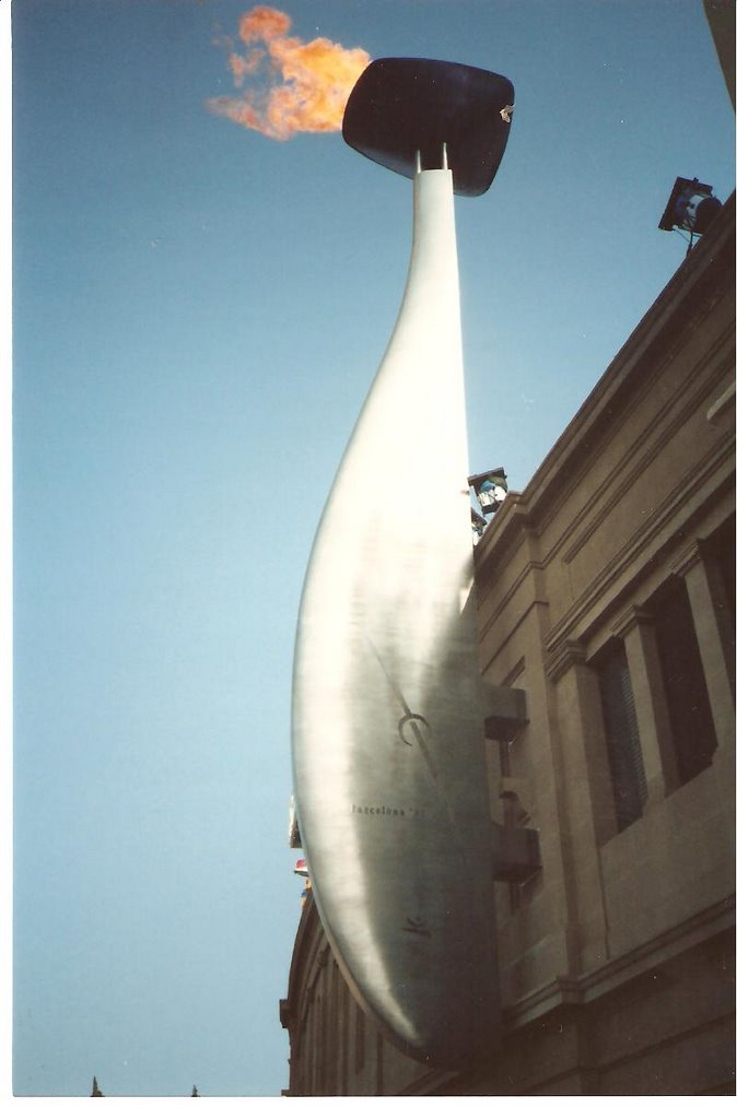 Pebetero olimpiadas de 1952, estadi de Montjuic by Jaume Sans