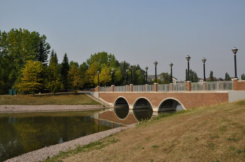 Foot bridge - Lindenwood by akhpark