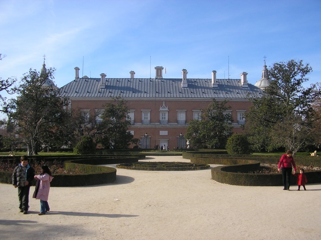 Fachada Trasera del Palacio Real de Aranjuez by Caronte I