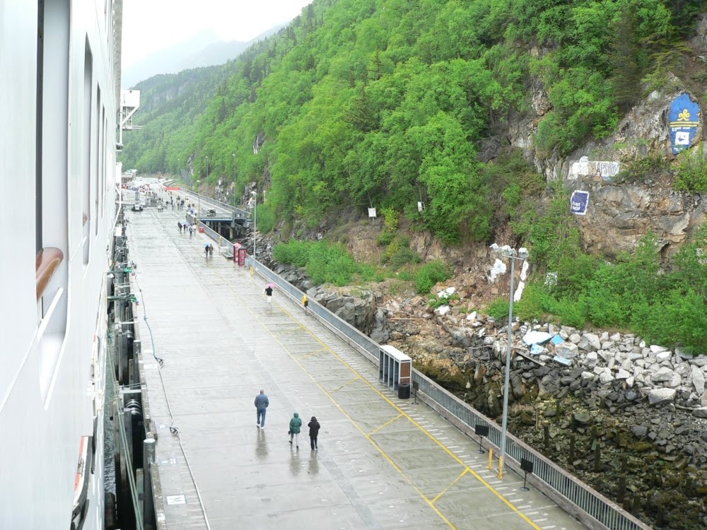 Cruise Quay, Skagway - Alaska Cruise - "Sea Princess" - May 2009 by Mike S