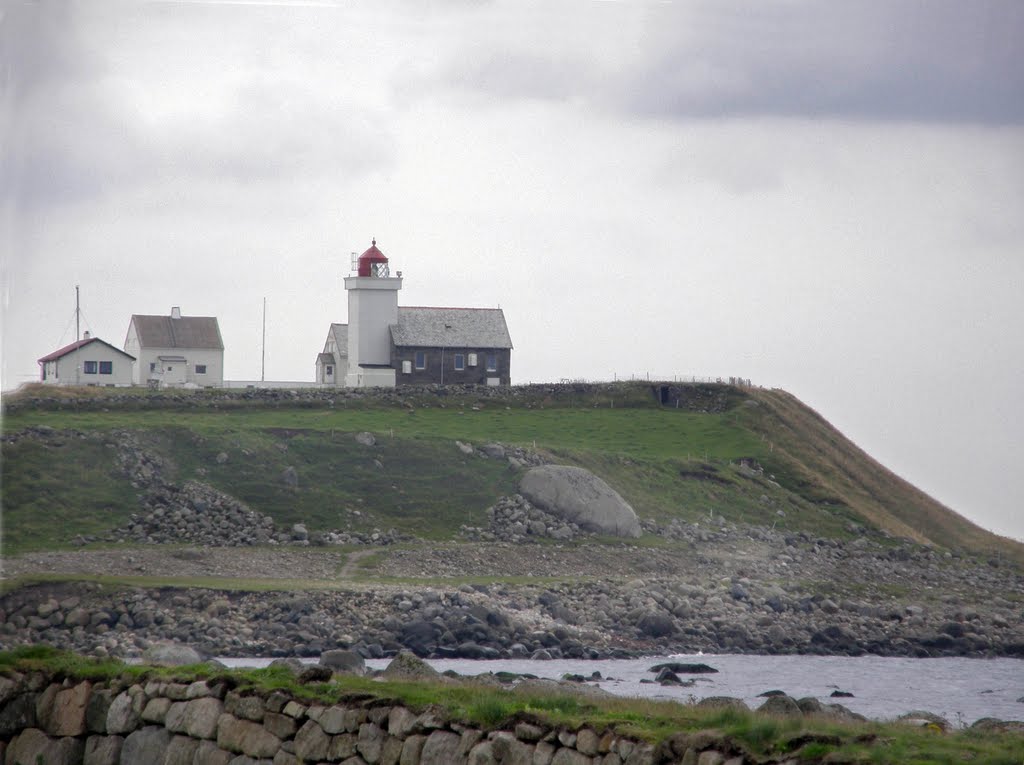 Obrestad Fyr by Reidar Helgesen