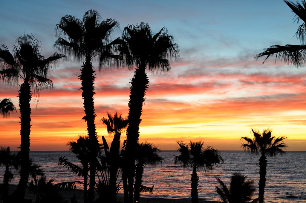 Sunrise view from Building 2 at the Hacienda Del Mar by mbeckman