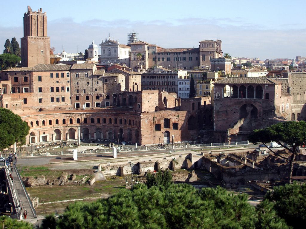 Rome: Trajan's Forum by israzar