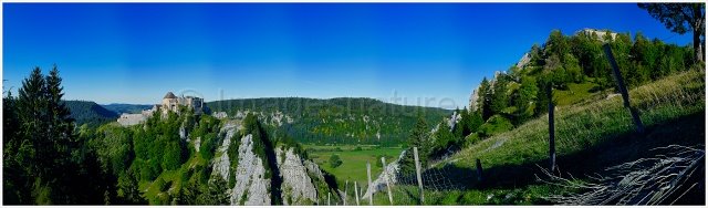 Fort de Joux et Fort Mahler by Serge Montagnon