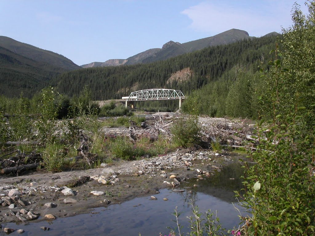 Bridge between Summit Lake and Toad River by aoiaio